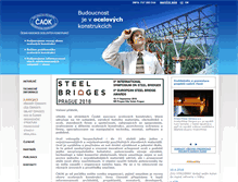 Tablet Screenshot of caok.cz